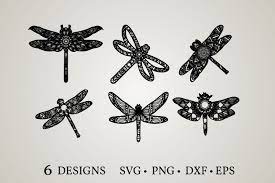Download Dragonfly Mandala Svg Graphic By Euphoria Design Creative Fabrica