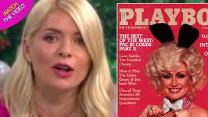 Holly Willoughby says Dolly Parton's Playboy shoot will be 'celebratory'