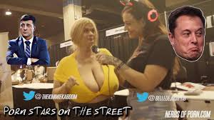 Porn Stars On The Street - Sex Tape With Elon or Zelensky