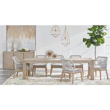 Check spelling or type a new query. Lorry Coastal Taupe Woven Rope Performance Mahogany Dining Arm Chairs Set Of 2 Kathy Kuo Home
