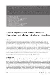 He played for ifö/bromölla if, helsingborgs if, afc ajax and ifk norrköping. Pdf Student Experience And Interest In Science Connections And Relations With Further Education