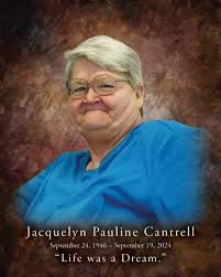 Obituary for Jacquelyn "Jackie" Pauline (Poole) Cantrell