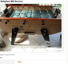 Baby Foot Bonzini Occasion Le Secret Pour Le Trouver