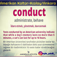 Conduct Kelimesinin Anlami Es Yds Ucretsiz Bilgi Ve Paylasim Platformu Facebook