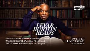 (born february 16, 1957) is an american actor, director, and children's television host. Levar Burton On Twitter Good Morning Y All I Am Thrilled To Announce That This Coming Friday April 3rd I Ll Be Reading A Selection From Master Storyteller Neilhimself Neil Gaiman 6pm Pacific
