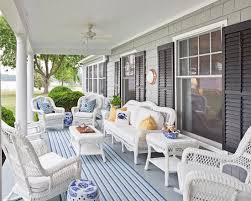 Simple Porch Design Ideas For Houses Laurieflower White Wicker Furniture Porch Furniture Beachfront Decor