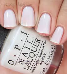 Opi Funny Bunny Is A Sheer White Polish This Is One Of My All Time Favorite White Polishes Even Just One Of My Favorite Nails Opi Nail Colors Nail Polish