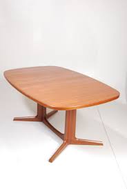 Danish Modern Benny Linden Table In Teak Etsy Teak Dining Table Table Dining Table