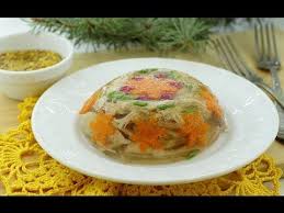 как варить холодец из свиных ножек и курицы видео Holodec Iz Svinyh Nozhek I Kuricy Video Recept Youtube