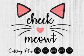 Download Check Meowt Sassy Graphic By Hd Art Workshop Creative Fabrica PSD Mockup Templates