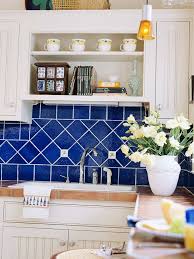 The history of kitchen wall tiles is thousand years ago, so titles are important for the decoration of kitchen. Find Your Perfect Kitchen Backsplash Blue Tile Backsplash Kitchen Blue Backsplash Blue Backsplash Kitchen