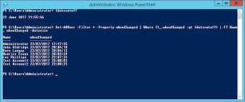 It indicates the ability to send an email. Powershell How To Use Get Aduser To List All Recently Created Accounts And Recently Changed Accounts Oxford Sbs Guy