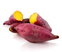 Japanese Sweet Potatoes Are Purple On The Outside And Yellow Inside What A Delight Rich In V Sweet Potato Benefits Growing Sweet Potatoes Korean Sweet Potato