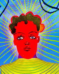 angel of paint and ink