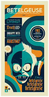 Would you like to write a review? Betelgeuse Poster By Strongstuff Tom Whalen Gig Posters Cartoon Posters