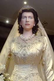 Princess elizabeth's dress was designed by royal couturier norman hartnell, who, according to harper's bazaar , was inspired by renaissance painter sandro botticelli's primavera, full of flowing lines and flowers that are reminiscent of the painting. Married In White You Have Chosen All Right Royal Wedding Dress Royal Wedding Gowns Queen Wedding Dress