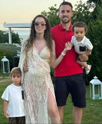 Diogo Jota's memorable moment with his beautiful wife and children.