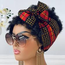 Handmade African Print Cotton Headband