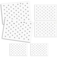 Maybe you would like to learn more about one of these? 6 Pack American Flag Star Stencil Template In 3 Sizes For Independence Day Diy Art And Craft Projects Target