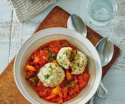 Basilikum Knodel Mit Ratatouille Rezept In 2020 Rezepte Ratatouille Rezeptideen