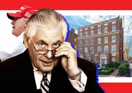 Rex Tillerson, Trump Secretary of State, Trades DC Home