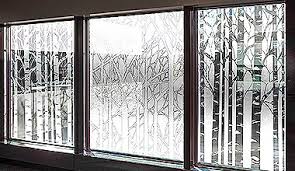 At apply to glass we often meet customers who want to use glass film to mimic the look of a solid piece of opaque or frosted glass. Home Permat Window Film Expressions Inc Edmonton Window Film