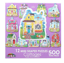 We did not find results for: Sweet Cottages 12 Mini Shaped Jigsaw Puzzles 500 Color Coded Pieces In 2021 Shaped Jigsaw Puzzles Shape Puzzles Z Arts