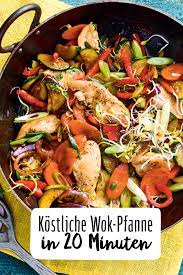 Weitere ideen zu wok gemüse, rezepte, fleisch gerichte. Wok Pfanne Rezept Rezept Rezepte Einfache Gerichte Wok Pfanne