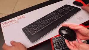 Microsoft Wireless Desktop 3000 V2 0 Win 8 Unboxing Youtube