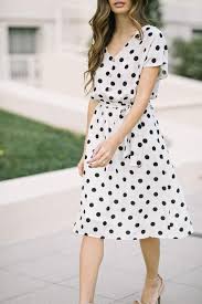 Lori Ivory Polka Dot Dress Dot Dress Dressy Dresses Polka Dot Dress