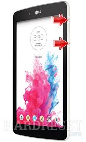 Remove pattern lock or facelock or pin. Hard Reset Lg Uk410 G Pad 7 0 Lte How To Hardreset Info
