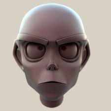 Cartoon Head Toon 3d Model Cartoon Head Cartoon 3d Model