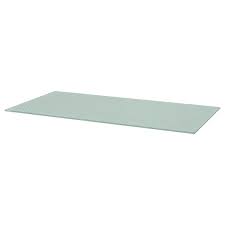 Plateaux de table agencements pieds et tréteaux. Glasholm Plateau Verre Motif Nid D Abeille 148x73 Cm Ikea