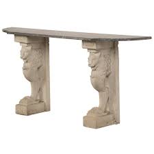Console Table Of Architectural Fragments France C 1920 1stdibs Com French Console Table Vintage Mirror Wall France Decor
