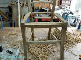 Maybe you would like to learn more about one of these? Transformer Une Chaise Paillee En Chaise Bistrot L Atelier De Mat