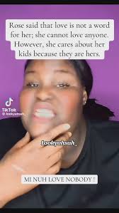 Tiktoker Rosalee explains how she loves