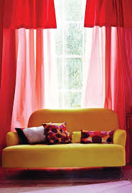 Find top design and service professionals on houzz. Oct 25 Archives Anne Sage Yellow Decor Living Room Red Curtains Yellow Living Room