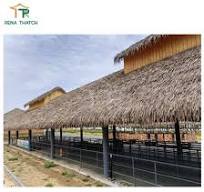 Plastic Artificial Thatching Roof House Pergola Gazebo Synthetic Thatch  Roofing