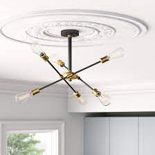 We did not find results for: Wade Logan Colebrook 6 Light Sputnik Modern Linear Chandelier Reviews Wayfair Ca
