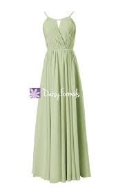 In Stock Ready To Ship Long Tea Green Chiffon Bridesmaid Dress Bm10826l 33 Tea Green Green Chiffon Bridesmaid Dress Bridesmaid Dresses Grey Evening Dresses