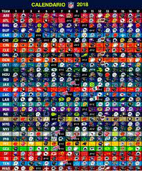 No te pierdas calendario de nfl, dividido por fecha y con toda la información de inicio de partidos, cobertura en tv y más. Nfl Mexico Ar Twitter Aqui Esta El Calendario Completo De La Temporada 2018 2019 De La Nfl