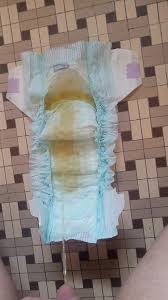 Open Pee In A Size Seven Luvs Diaper - ThisVid.com