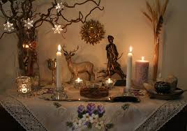 My Imbolc Altar Witches Altar Imbolc Ritual Pagan Altar