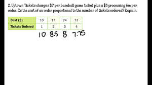 Nonproportional~ rate or ratio that is not constant. Lesson 1 4 Proportional Nonproportional Relationships Youtube
