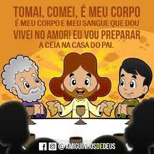 Dia e horário da restrição. Amiguinhos De Deus Quinta Feira Santa Instituicao Da Eucaristia Facebook
