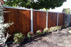 Free delivery and returns on ebay plus items for plus members. Build A Wood Fence With Metal Posts That S Actually Beautiful