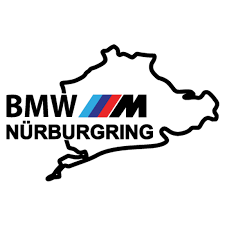Nurburgring logo nordschleife racing track cut vinyl window decal sticker. Sticker Bmw M Series Nurburgring
