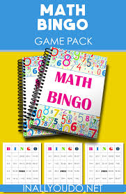 User has a whole lot flexibility from the printing approach. Printable Math Bingo Game Pack In All You Do