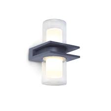 In affiliation with homebase lighting we are doing a diy on these artemide megalit wall time to mount the fixture on our wall. Lutec Tango Led Up And Down Outdoor Wall Light Homebase