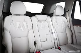 Why do we like cars? Luxury Car Inside Interior Of Prestige Modern Car Comfortable Leather Seats White Leather Cockpit With Isolated White Background Kaufen Sie Dieses Foto Und Finden Sie Ahnliche Bilder Auf Adobe Stock